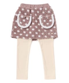 SLAP SLIP / スラップ スリップ ミニ・ひざ丈スカート | 【お揃い】もこもこキラキラボアスカッツ(80~130cm)