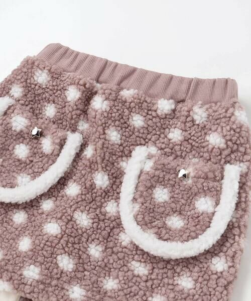 SLAP SLIP / スラップ スリップ ミニ・ひざ丈スカート | 【お揃い】もこもこキラキラボアスカッツ(80~130cm) | 詳細10
