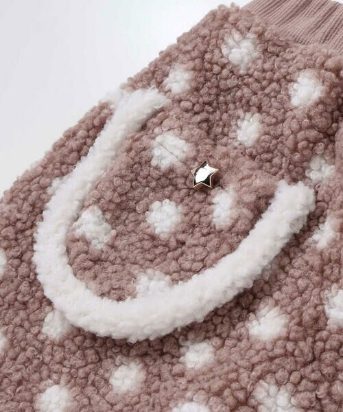 SLAP SLIP / スラップ スリップ ミニ・ひざ丈スカート | 【お揃い】もこもこキラキラボアスカッツ(80~130cm) | 詳細11