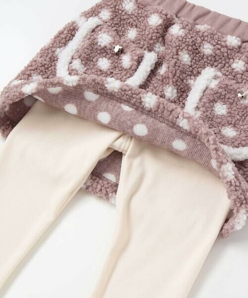 SLAP SLIP / スラップ スリップ ミニ・ひざ丈スカート | 【お揃い】もこもこキラキラボアスカッツ(80~130cm) | 詳細14