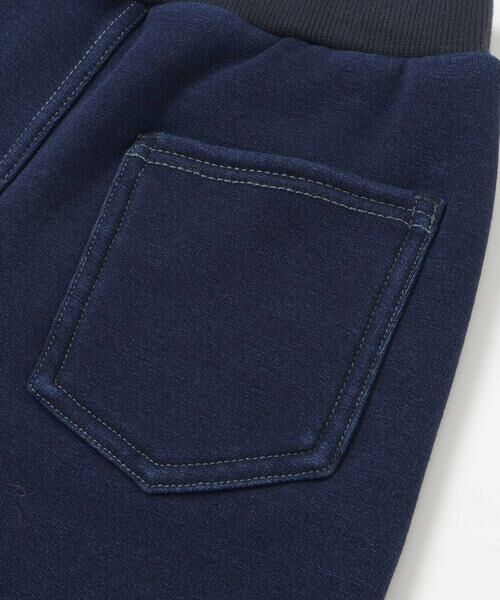 SLAP SLIP / スラップ スリップ デニムパンツ | グングンのぼるよはたらくくるま刺しゅうロングパンツ(80~130cm) | 詳細8