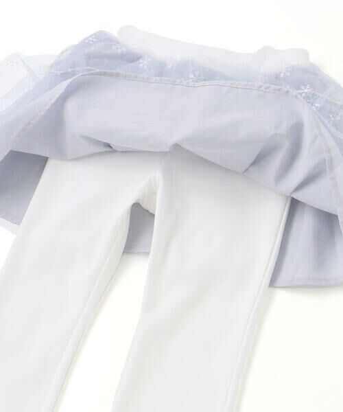 SLAP SLIP / スラップ スリップ その他パンツ | ふわふわドット雪柄チュールセミフレアスカッツ(80~120cm) | 詳細11