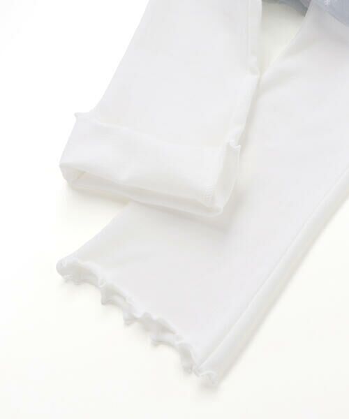 SLAP SLIP / スラップ スリップ その他パンツ | ふわふわドット雪柄チュールセミフレアスカッツ(80~120cm) | 詳細12