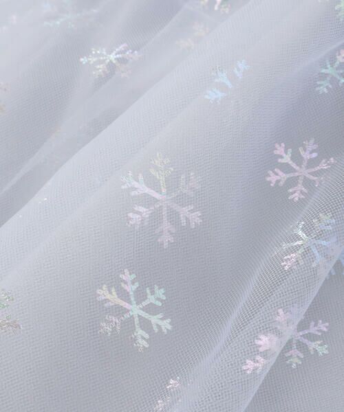 SLAP SLIP / スラップ スリップ その他パンツ | ふわふわドット雪柄チュールセミフレアスカッツ(80~120cm) | 詳細13