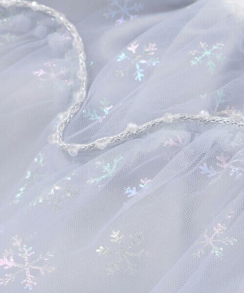 SLAP SLIP / スラップ スリップ その他パンツ | ふわふわドット雪柄チュールセミフレアスカッツ(80~120cm) | 詳細9