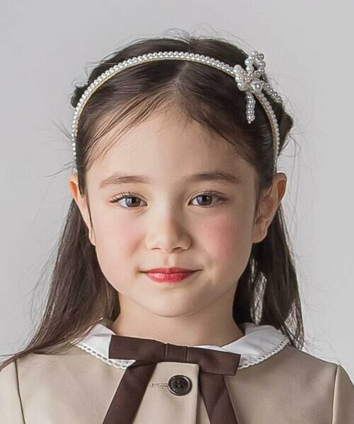 SLAP SLIP / スラップ スリップ カチューシャ・カチューム・その他 | パールビーズお花レースカチューシャ | 詳細1