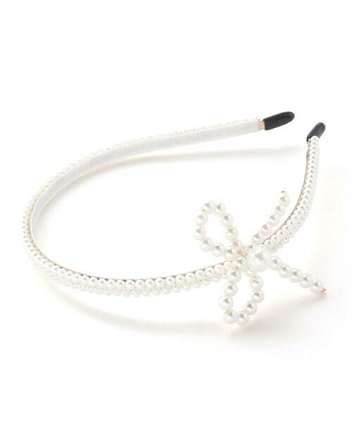 SLAP SLIP / スラップ スリップ カチューシャ・カチューム・その他 | パールビーズお花レースカチューシャ | 詳細2