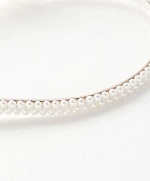 SLAP SLIP / スラップ スリップ カチューシャ・カチューム・その他 | パールビーズお花レースカチューシャ | 詳細5