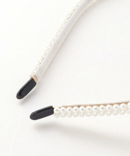 SLAP SLIP / スラップ スリップ カチューシャ・カチューム・その他 | パールビーズお花レースカチューシャ | 詳細6