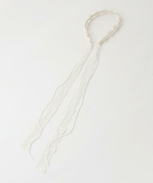 SLAP SLIP / スラップ スリップ カチューシャ・カチューム・その他 | パールビーズお花レースカチューシャ | 詳細15