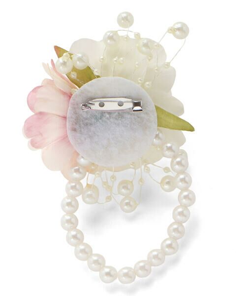 SLAP SLIP / スラップ スリップ ブローチ・コサージュ | フラワーパール風ビーズコサージュ | 詳細2