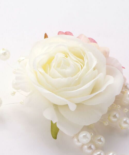 SLAP SLIP / スラップ スリップ ブローチ・コサージュ | フラワーパール風ビーズコサージュ | 詳細3