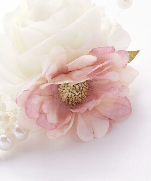 SLAP SLIP / スラップ スリップ ブローチ・コサージュ | フラワーパール風ビーズコサージュ | 詳細4