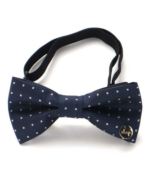 SLAP SLIP / スラップ スリップ ヘアゴム・シュシュ | ワンタッチドット蝶ネクタイ斜めストライプネクタイ | 詳細1
