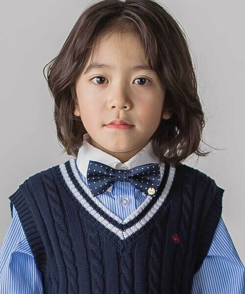 SLAP SLIP / スラップ スリップ ヘアゴム・シュシュ | ワンタッチドット蝶ネクタイ斜めストライプネクタイ | 詳細4