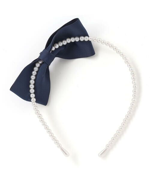 SLAP SLIP / スラップ スリップ カチューシャ・カチューム・その他 | リボン付きパールビーズカチューシャ | 詳細3