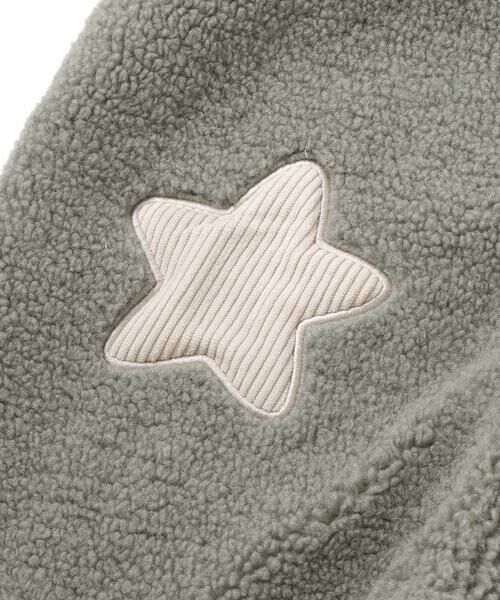 SLAP SLIP / スラップ スリップ サロペット・オールインワン | フロントポケットもこもこボアサロペット(80~110cm) | 詳細9