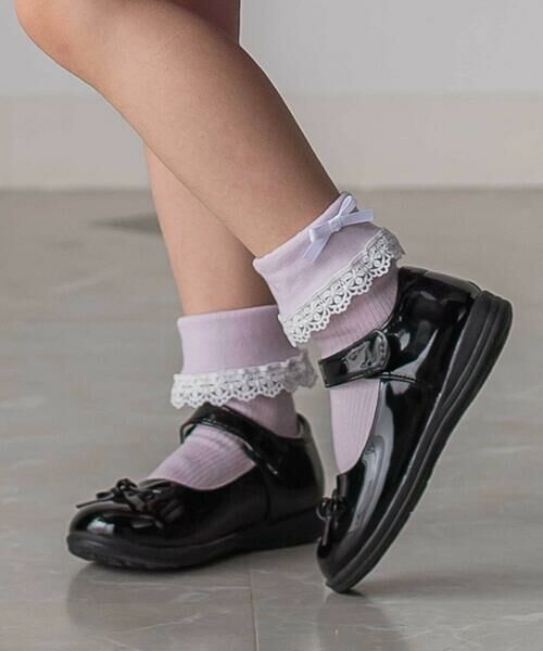 SLAP SLIP / スラップ スリップ ソックス | 折り返しレースリボンソックス(13~21cm) | 詳細6