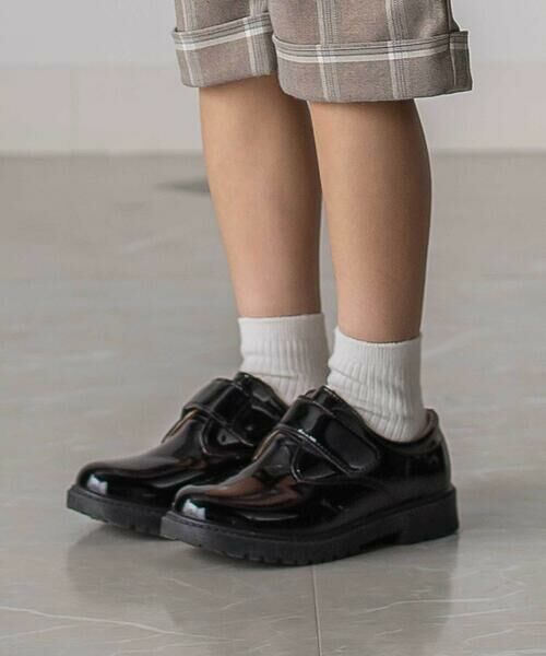 SLAP SLIP / スラップ スリップ スニーカー | エナメルマジックベルトシューズ(17~19cm) | 詳細2