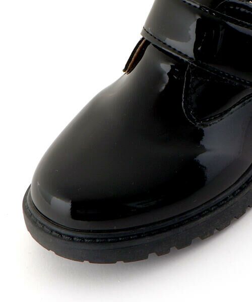 SLAP SLIP / スラップ スリップ スニーカー | エナメルマジックベルトシューズ(17~19cm) | 詳細6