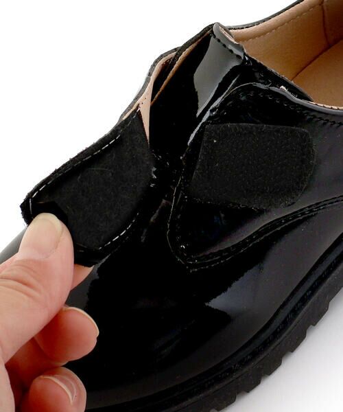 SLAP SLIP / スラップ スリップ スニーカー | エナメルマジックベルトシューズ(17~19cm) | 詳細7