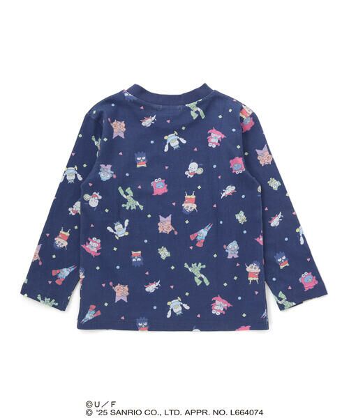 SLAP SLIP / スラップ スリップ Tシャツ | 【原作クレヨンしんちゃん×はぴだんぶい×SLAPSLIP】フロントプリント半袖Tシャツ+総柄長袖Tシャツ2点セット(80~120cm) | 詳細8