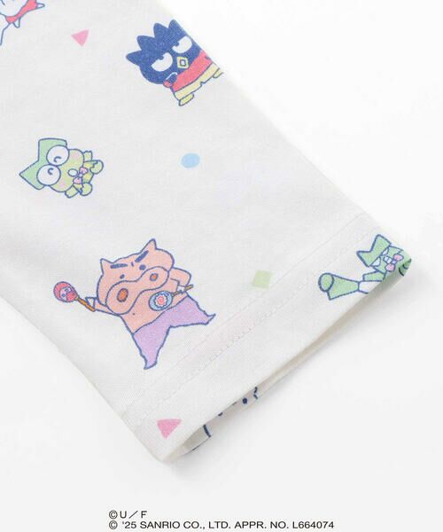 SLAP SLIP / スラップ スリップ Tシャツ | 【原作クレヨンしんちゃん×はぴだんぶい×SLAPSLIP】フロントプリント半袖Tシャツ+総柄長袖Tシャツ2点セット(80~120cm) | 詳細20