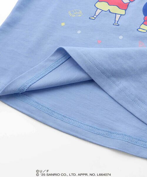 SLAP SLIP / スラップ スリップ Tシャツ | 【原作クレヨンしんちゃん×はぴだんぶい×SLAPSLIP】フロントプリント半袖Tシャツ+総柄長袖Tシャツ2点セット(80~120cm) | 詳細27