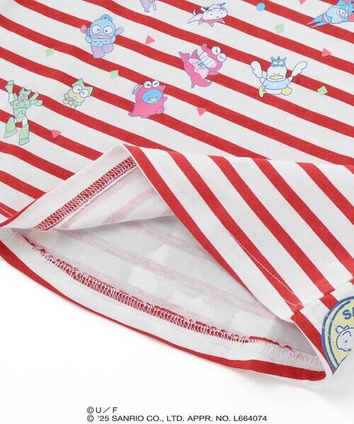 SLAP SLIP / スラップ スリップ Tシャツ | 【原作クレヨンしんちゃん×はぴだんぶい×SLAPSLIP】デニムポケット付きバックプリントTシャツ(80~120cm) | 詳細14