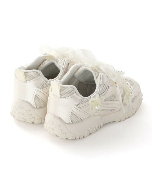 SLAP SLIP / スラップ スリップ スニーカー | キラふわフラワーリボンスニーカー(17~22cm) | 詳細2