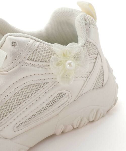 SLAP SLIP / スラップ スリップ スニーカー | キラふわフラワーリボンスニーカー(17~22cm) | 詳細3