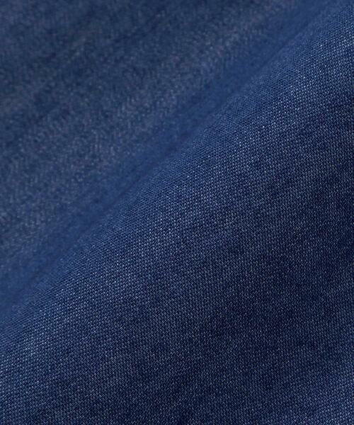 SLAP SLIP / スラップ スリップ その他トップス | キラキラ刺しゅう裾スカラップ無地ドットライトオンスデニムセットアップ(90~130cm) | 詳細11