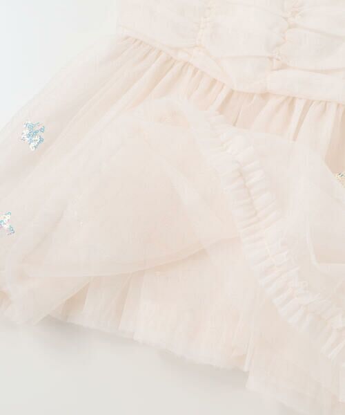 SLAP SLIP / スラップ スリップ Tシャツ | キラキラプリントTシャツ+スパンコールお星さまキャミチュニック2点セット(90~130cm) | 詳細27