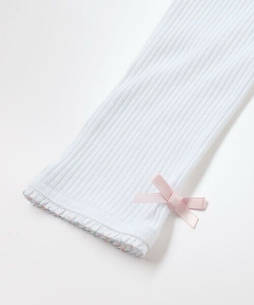 SLAP SLIP / スラップ スリップ レギンス・スパッツ | 裾レースリボンレギンス(80~130cm) | 詳細4