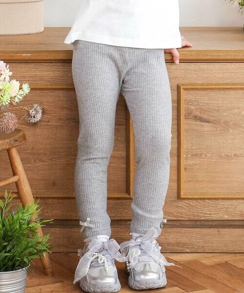 SLAP SLIP / スラップ スリップ レギンス・スパッツ | 裾レースリボンレギンス(80~130cm) | 詳細14