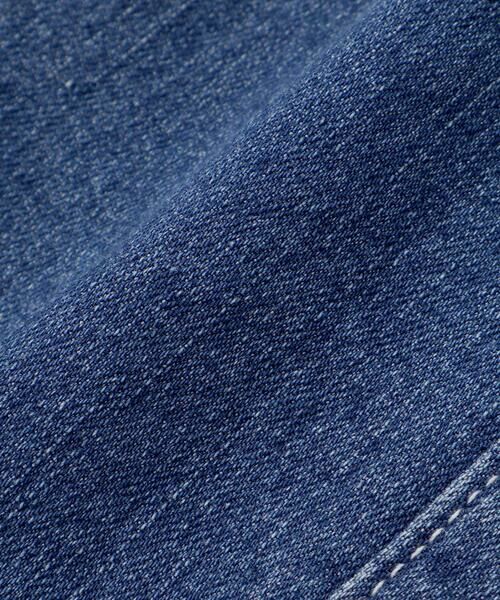 SLAP SLIP / スラップ スリップ デニムパンツ | 裾レースチャーム刺しゅう9分丈デニム(90~130cm) | 詳細11