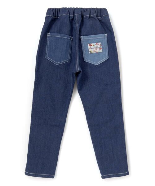SLAP SLIP / スラップ スリップ デニムパンツ | はたらくくるまブランドネームタグ切り替えパンツ(80~130cm) | 詳細4