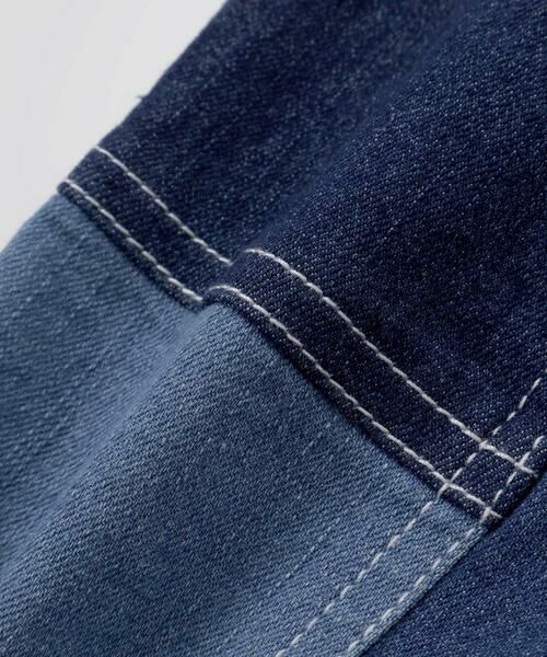 SLAP SLIP / スラップ スリップ デニムパンツ | はたらくくるまブランドネームタグ切り替えパンツ(80~130cm) | 詳細5