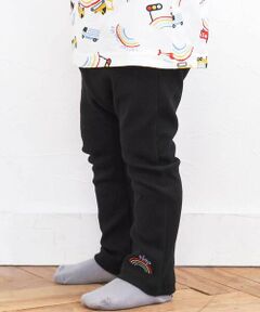 SLAP SLIP / スラップ スリップ チノ・ワークパンツ | 【スララク/防汚加工/オーガニックコットン】前後フリーで時短！パパパッと穿ける前向きパンツ(80~120cm)