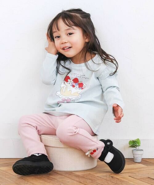 SLAP SLIP / スラップ スリップ チノ・ワークパンツ | 【スララク/防汚加工/オーガニックコットン】前後フリーで時短！パパパッと穿ける前向きパンツ(80~120cm) | 詳細7