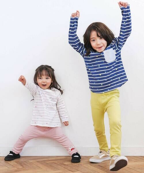 SLAP SLIP / スラップ スリップ チノ・ワークパンツ | 【スララク/防汚加工/オーガニックコットン】前後フリーで時短！パパパッと穿ける前向きパンツ(80~120cm) | 詳細17