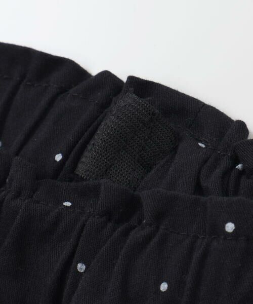 SLAP SLIP / スラップ スリップ ショート・ハーフ・半端丈パンツ | キラキラプリント裾スカラップリボン付きショートパンツ(90~130cm) | 詳細10