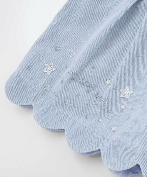 SLAP SLIP / スラップ スリップ ショート・ハーフ・半端丈パンツ | キラキラプリント裾スカラップリボン付きショートパンツ(90~130cm) | 詳細16