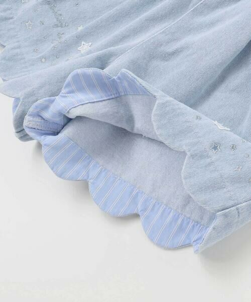 SLAP SLIP / スラップ スリップ ショート・ハーフ・半端丈パンツ | キラキラプリント裾スカラップリボン付きショートパンツ(90~130cm) | 詳細18