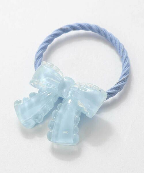 SLAP SLIP / スラップ スリップ ヘアゴム・シュシュ | ぷっくりつるつるモチーフ花＆リボンヘアゴム2点セット | 詳細6