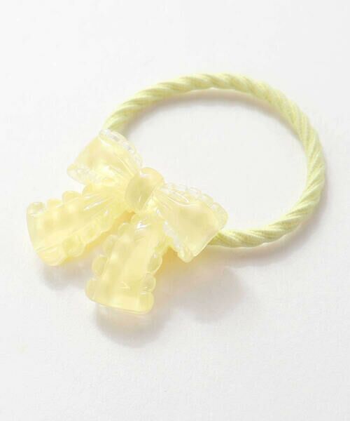 SLAP SLIP / スラップ スリップ ヘアゴム・シュシュ | ぷっくりつるつるモチーフ花＆リボンヘアゴム2点セット | 詳細10