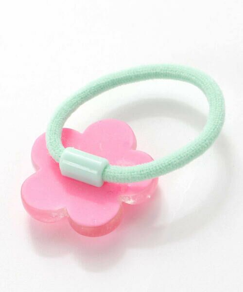 SLAP SLIP / スラップ スリップ ヘアゴム・シュシュ | ぷっくりつるつるモチーフ花＆リボンヘアゴム2点セット | 詳細14