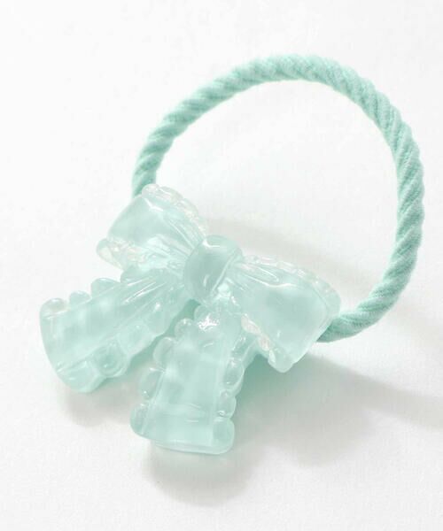 SLAP SLIP / スラップ スリップ ヘアゴム・シュシュ | ぷっくりつるつるモチーフ花＆リボンヘアゴム2点セット | 詳細15