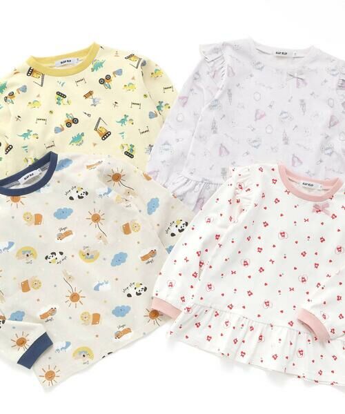 SLAP SLIP / スラップ スリップ ルームウェア | 【スララク/腹巻き一体型/吸汗速乾】みんな快眠！みんみんパジャマ 上下セット(80~130cm) | 詳細8