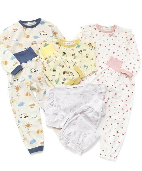 SLAP SLIP / スラップ スリップ ルームウェア | 【スララク/腹巻き一体型/吸汗速乾】みんな快眠！みんみんパジャマ 上下セット(80~130cm) | 詳細12